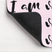 Manuscript Mousepad "I Am very Busy" Muismat (Hoek)