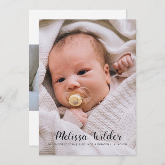 Manuscript Name 2 de Aankondiging van de Band van (Voorkant / Achterkant)