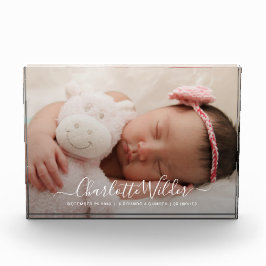 Manuscript Name Photo Overlay Birth Stats Fotoblokken