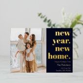 Manuscript nieuwjaars de Foto van de Feestdagen va (Staand Voorkant)