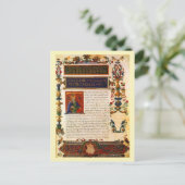 Manuscript of Pausanias' Description of Greece Briefkaart (Staand voorkant)