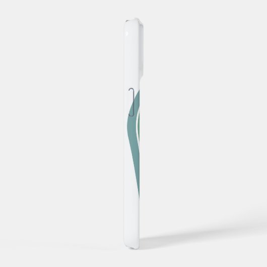 Manuscript Rainbow-kleuren rebootbundel retrijn iPhone 15 Case (Rechterkant)