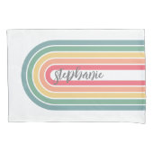 Manuscript Rainbow-kleuren rebootbundel retrijn Kussensloop (Voorkant)