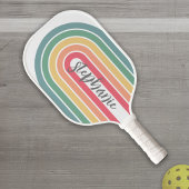 Manuscript Rainbow-kleuren rebootbundel retrijn Pickleball Paddle