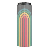 Manuscript Rainbow-kleuren rebootbundel retrijn Thermosbeker (Achterkant)