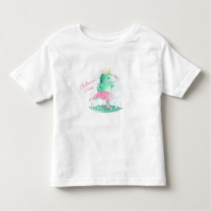 Manuscript roze Girly Ballerina Kinder Shirts