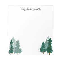 Manuscript Rustic Woodland Tree Forest Waterverf