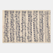 Manuscript Sheet Music Wrapping Paper (Voorkant 2)