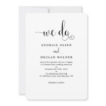 Manuscript slechts wij doen de Uitnodiging van het