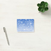 Manuscript trap naar Snowflakes Post-it® Notes (Kantoor)