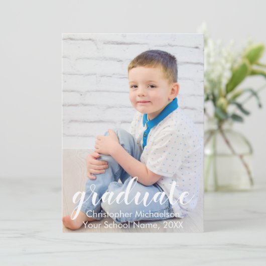 Manuscript Twee Aankondiging van het Afstuderen va (Staand voorkant)