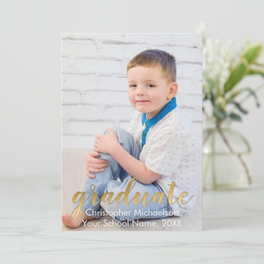 Manuscript Twee Aankondiging van het Afstuderen va (Staand voorkant)