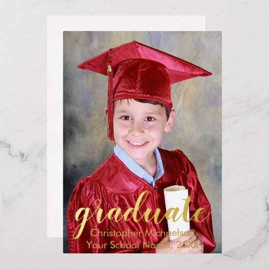 Manuscript Twee Aankondiging van het Afstuderen va (Voorkant / Achterkant)