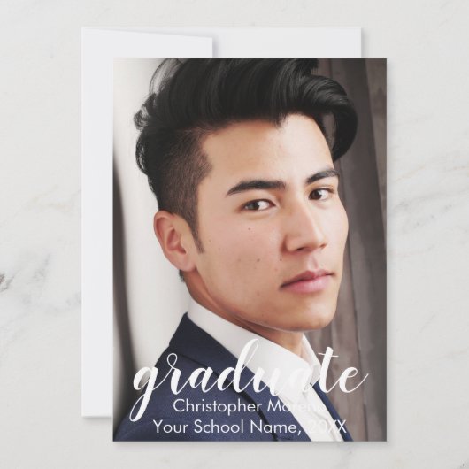 Manuscript Twee Aankondiging van het Afstuderen va (Voorkant)