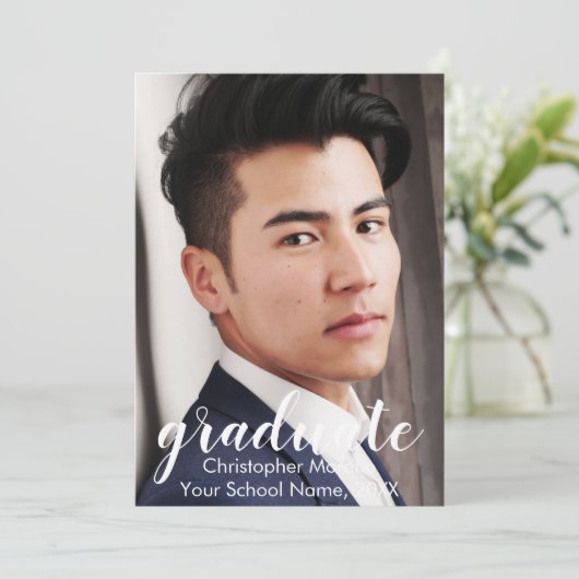 Manuscript Twee Aankondiging van het Afstuderen va (Staand voorkant)