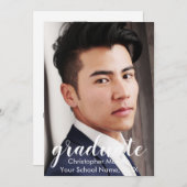 Manuscript Twee Aankondiging van het Afstuderen va (Voorkant / Achterkant)