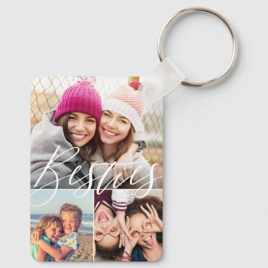 Manuscript van Besties 3 Foto Beste Vrienden Colla Sleutelhanger (Achterkant)