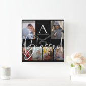 Manuscript van de NaamNaam van de Gezegelde Monogr Vierkante Klok (Huis)