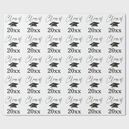 Manuscript van het afstuderen KLASSE van Jaar het Cadeaupapier (Vlak)