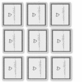 Manuscript van het kabinet van de Organisatie van  Sticker (Voorkant)