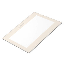 Manuscript van het Lijst van het WarmPeach Notitieblok