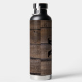 Manuscript van het Monogram van het Patroon Rustic Waterfles (Rechts)