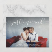 Manuscript van het verlies | Weddenschap met foto Aankondiging (Voorkant / Achterkant)