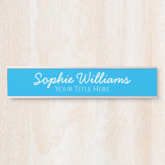 Manuscript Vette Witte Doopvonten Naam Titel op Bl Deurbordje