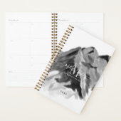 Manuscript voor Black and White Waterverf Mountain Planner (Display)