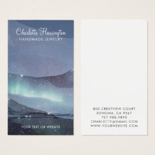 Manuscript waarbij Blue Mountains Jewelry Display Visitekaartje