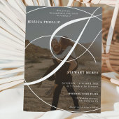 Manuscript white 2 fotokalligrafie bruiloft kaart