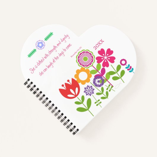 Manuscript Young Girls | Programma's 31 Christelij Notitieboek (Voorkant)