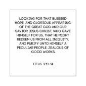 Manuscript zonder hoop rubberstempel (Afrduk)