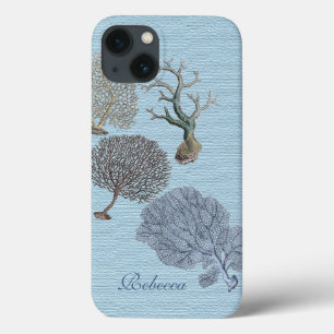 Manuscripten Nautical kustskic strand Coral Reef Case-Mate iPhone Case