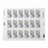 Manuscripten Nautical kustskic strand Coral Reef Etiket (Full Sheet)