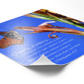 Manuscripten van Butterfly en Flower Phillipians 4 Foto Afdruk (Hoek)