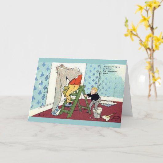 manusje van alles kaart (Gele Bloem)