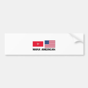 Manx American Bumpersticker