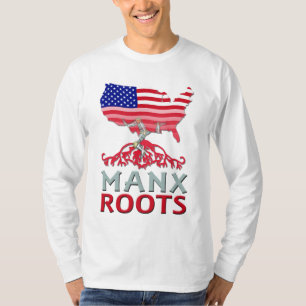 Manx American Roots, eiland Man T-shirt