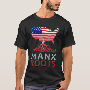 Manx American Roots, eiland Man T-shirt