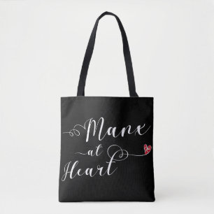 Manx at Heart Grocery Bag, eiland Man Tote Bag
