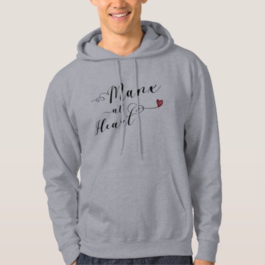 Manx at Heart, Isle of Man Flag Hoodie (Voorkant)