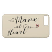Manx bij hart mobiel Case-Mate iPhone case (Achterkant (Horizontaal))