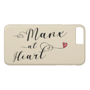 Manx bij hart mobiel Case-Mate iPhone case