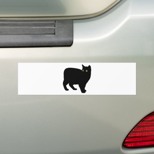 Manx Bumpersticker (Op auto)