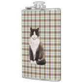 manx cat bi-col heupfles (Links)