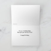 Manx Cat Birthday Kaart beroemd gemaakt door Focus (Binnen)