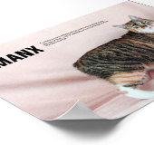 Manx Cat Breed Poster (Hoek)