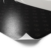 Manx Cat Cartoon Paws Foto Afdruk (Hoek)