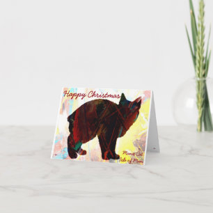 Manx Cat Greetings-kaarten Feestdagen Kaart